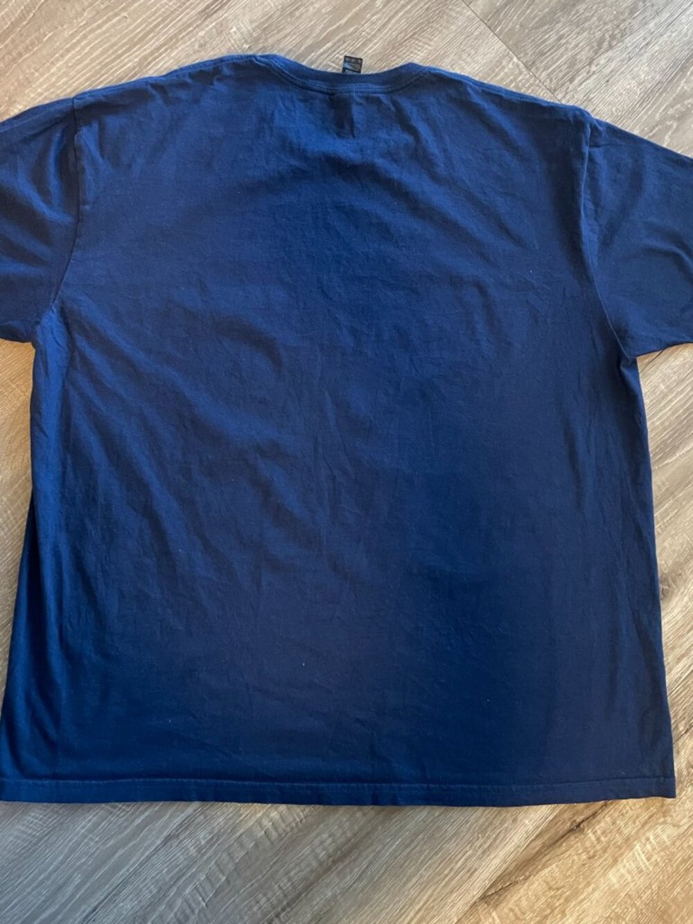 The Purr Cats Don't Cry Men's T-Shirt Size 2XL Blue Gothicat Graphic Vintage Tee - Picture 5 of 7
